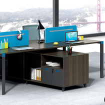 paiger office furniture staff screen Station two staff table modern simple office