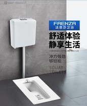 Farnsa squatting pan squatting pit water tank complete set of suit squat toilet squatting pan stool FLD5607