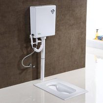 Orofen modern simple fashion ceramic squatting toilet flush tank complete household toilet squatting pit deodorant squatting toilet
