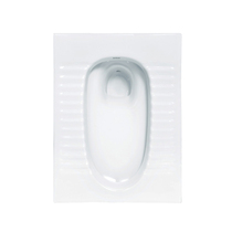Gold medal squat toilet 9211B Household high temperature fired ceramic self-cleaning glaze squat toilet Store distribution Self-installation