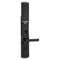 Name Gate Fingerprint Lock Smart Door Lock Black Fingerprint Password Swipe Key Four Doors Open Mode Optional