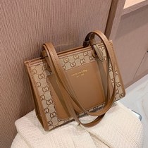 Sandro Ifashion Large Capacity Joker Womens Bag 2021 New Shoulder Big Bag Tote Bag Mobile Phone