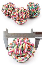 Dog toy molars bite-resistant Teddy than bear Bomei knot cleaning tooth dog dog dog bite ball pet toy