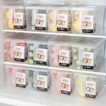 Japan imported refrigerator vegetable egg frozen Box storage box artifact fresh box food grade special with lid