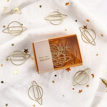 No. 32 planet little Prince Paper clip office supplies bookmarks cartoon paper clip creative cute hand account clip stationery
