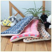 Retro toffee pet sleeping mat pet blanket winter warm cat nest four seasons universal cat mat dog mat