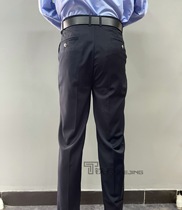 (Tiejing) 21 summer New Ice Silk stretch trousers quick-drying breathable light and thin dehumidification service single pants duty pants