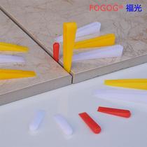 Tile small gasket insert leveling leveler plastic wedge spacer seam fine adjustment mud tile tool positioning clip