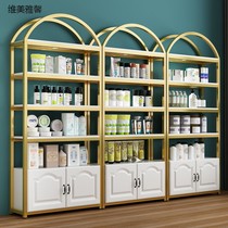Cosmetics display cabinet combination rack multi-layer jewelry product cabinet mother and baby shop skin care product shelf display rack