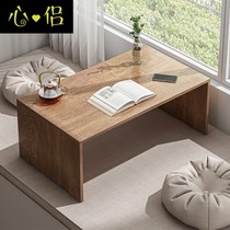 Floating window small table wooden floor table small tea table bedroom low table kang table windowsill table Japanese tatami tea table