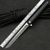 Make a world-famous knife with the wind quick-opening folding knife sharp knife portable knife self-defense military knife outdoor knife survival knife