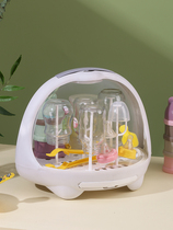 Bottle storage box Baby special baby tableware storage box Disinfection auxiliary food bowl spoon tool small storage small