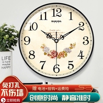 Wall clock living room clock Nordic creative modern simple hanging watch clock Wall fashion quartz clock home