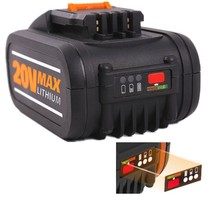 Applicable Vex WORX 20v BATTERY PACK WG629 WG630 SMALL FOOT VERSION BATTERY LARGE CAPACITY LITHIUM BATTERY