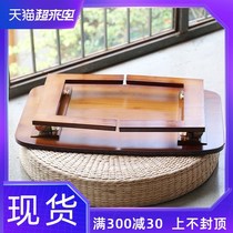 Folding bed small table tatami tea table bedroom floating window home sitting kang table notebook computer table