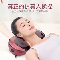 Home electric cervical massage pillow full body kneading car multifunctional neck waist back shoulder massager