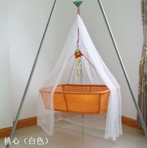 Baby mosquito net cute childrens bed square top Chaoshan electric cradle mosquito net encrypted baby dome basket mosquito net