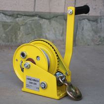 Hand winch two-way self-locking manual winch home small portable traction winch with brake manual winch