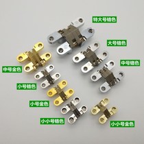 Cross hinge hidden hinge folding door table and chair invisible door hinge cross hinge hidden hidden hinge