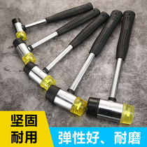Install rubber hammer tile tapping floor leveling large medium rubber hammer decoration leather hammer beef tendon hammer