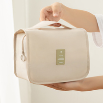 Cosmetic bag female portable large capacity Super Fire ins style simple men waterproof travel wash cosmetics storage bag