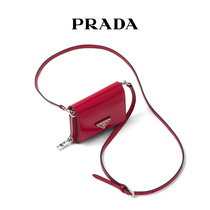Prada Prada Ladies Online exclusive Detachable Leather Card Wallet Card Holder