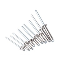 304 stainless steel semi-steel blind rivet Open semi-round head pull rivet cap decoration nail M3 2 M4M4 8