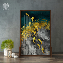 American screen office partition decoration living room entrance enrichment stop evil jiu yu tu small light luxury access screen