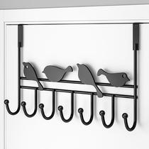 Coat rack Home adhesive hook Hanger Bedroom Clothes Shelf Wall Creative Coat Storage Hanger