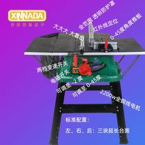 Precision woodworking desktop cutting machine multifunctional household decoration dust-free table saw 10-inch opening simple cutting plate chainsaw