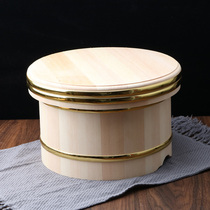 Japanese luxury sushi bimbap bucket large capacity rice storage bucket bimbap Pot restaurant insulated bucket sushi bucket sushi bucket with lid
