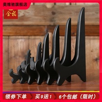 Ovichi plate bracket decorative plate bracket Puer tea cake shelf disc display frame Crafts stone