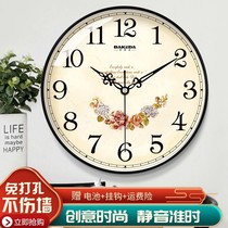 Wall clock living room clock Nordic creative modern simple hanging watch clock Wall fashion quartz clock home