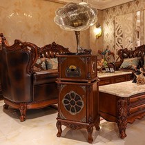 Antique gramophone vintage record player retro vinyl record player living room big speaker vinyl Bluetooth integrated audio