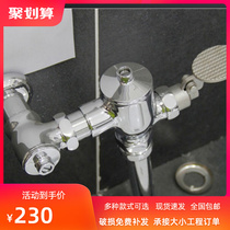 US standard bathroom pedal valve squat toilet pot handpress valve delayed flushing valve FFAS9805 9806