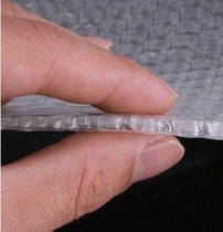 New anti-collision film filled with foam bubble film filled with plastic film filled with shockproof packaging and thickened bubble paper hair