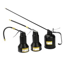 Oil pot manual watering can extension tube machine oil gun household small drop Hu high pressure oil injector long mouth filling pot oil pot