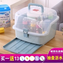 Holder Cup box storage box mother milk powder bottle tableware tool drying rack spoon household dustproof