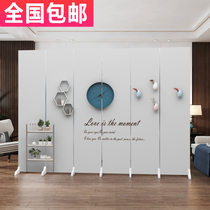 Screen partition living room modern simple folding mobile office home porch decoration bedroom shelter folding screen