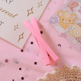 Japanese and Korean frosted hairpin sweet simple cross girl makaron clip 1
