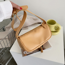 2021 New Tide Fashion Joker Small Bag Women Net Red Air Shoulder Bag Spring shoulder bag Texture Underarm Bag