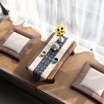 Beech wood window table balcony bedroom tatami tea table Nordic window coffee table solid wood kang table bed Kang several head