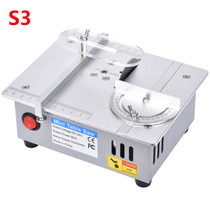 S3 desktop miniature table saw mini desktop cutting machine precision DIY small table saw acrylic panel saw