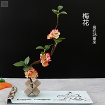 Hotel restaurant kitchen plate decoration flowers sashimi plum plate decoration Chinese decoration creative decoration Cold dishes