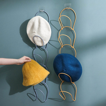 Hanging hat storage rack coat cabinet door rear adhesive hook Wall hanger storage artifact wall rack storage shelf storage