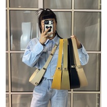 Xun Shi 2021 new simple wild single shoulder strap a short belt oblique cross bag