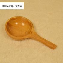 Factory wooden ladle bath wooden ladle large wooden household wooden water float scoop wooden bath bath