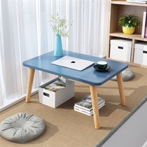 Balcony window sill floating window small desk ins tatami small tea table Nordic minimalist modern wind small creative refinement