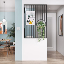 Nordic screen partition decoration Dining room living room door entrance partition cabinet Simple modern net red partition wall