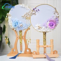 China Wind Gusty Wind Group Fan Lo Fan Children Homemade Female Yongsheng Flowers Handmade Dry Flower Diy Material Bag